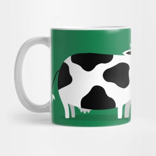 Cow and chick and an egg Mug